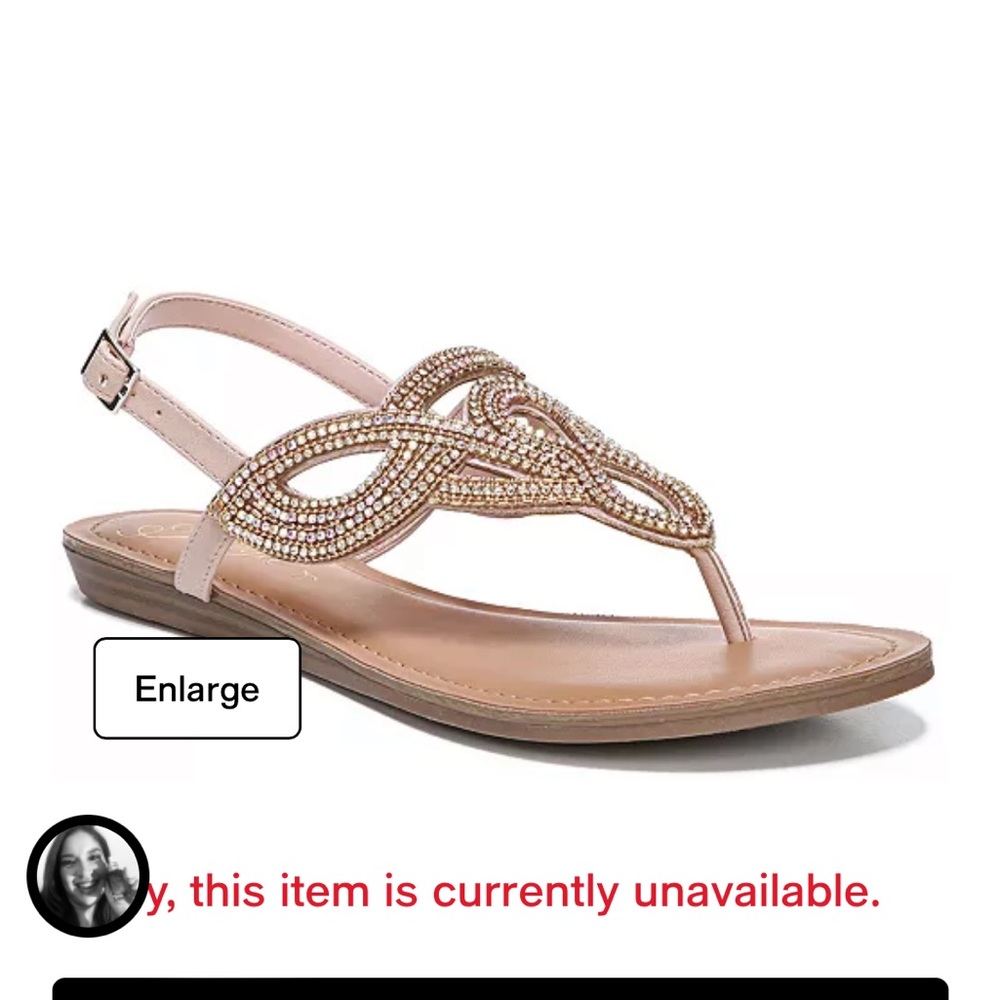 Fergie glitter sandals